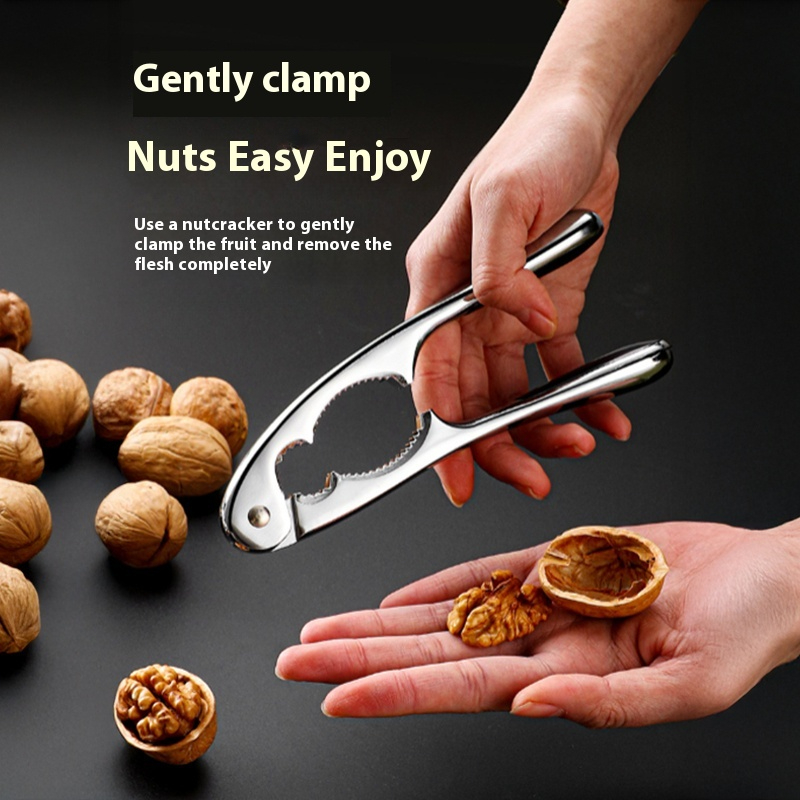 Quality Kitchen Gadgets - Cracker Manual de nueces de acero