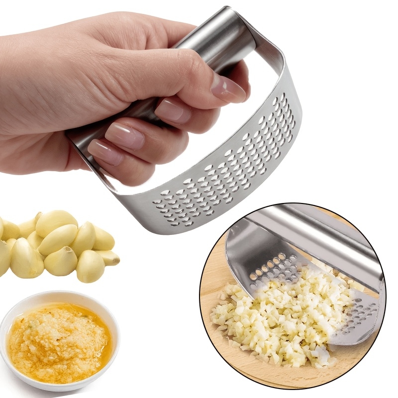 Kitchen Gadgets Useful - Prensa de Ajo Manual de Acero