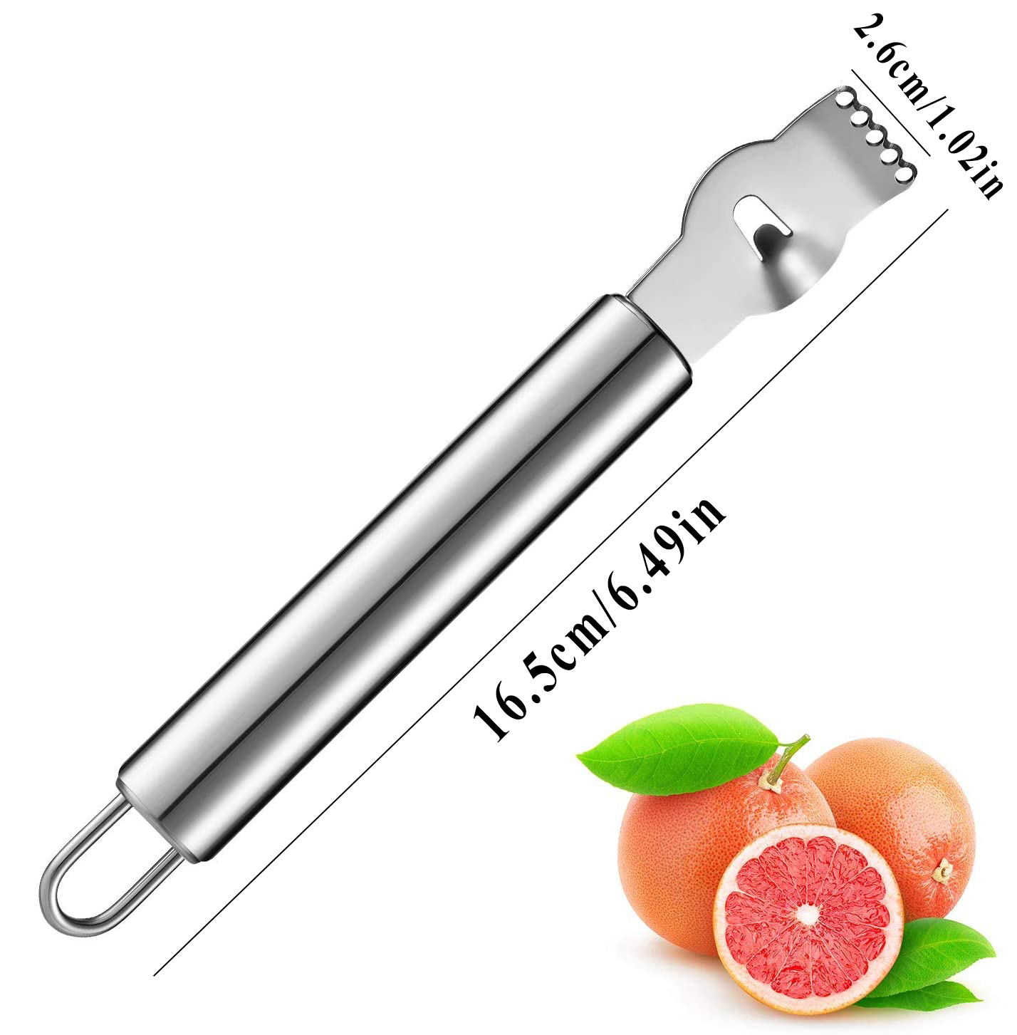 Kitchen Gadgets Useful - Rallador de limón de acero inoxidable