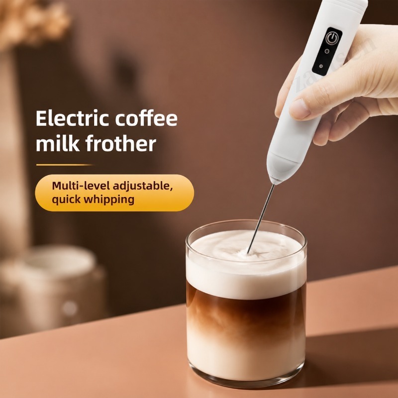 Kitchen Gadgets Products - Batidora Eléctrica para Espumar Leche y