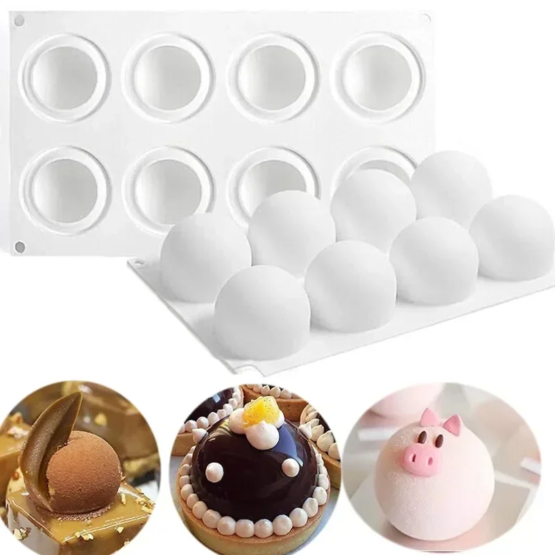 Quality Kitchen Gadgets - Molde de silicona con esfera 3D