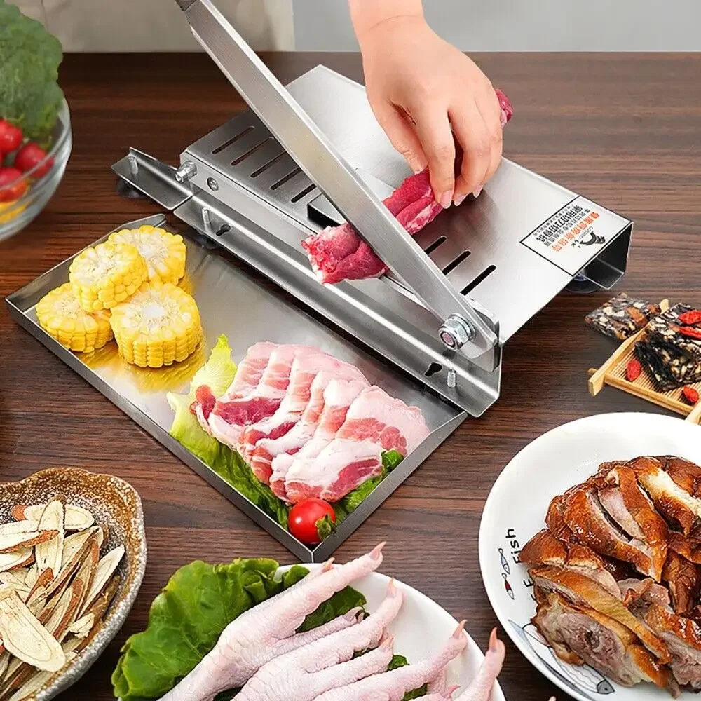 Kitchen Gadgets Machine - Cortadora de cordero Manual comercial para
