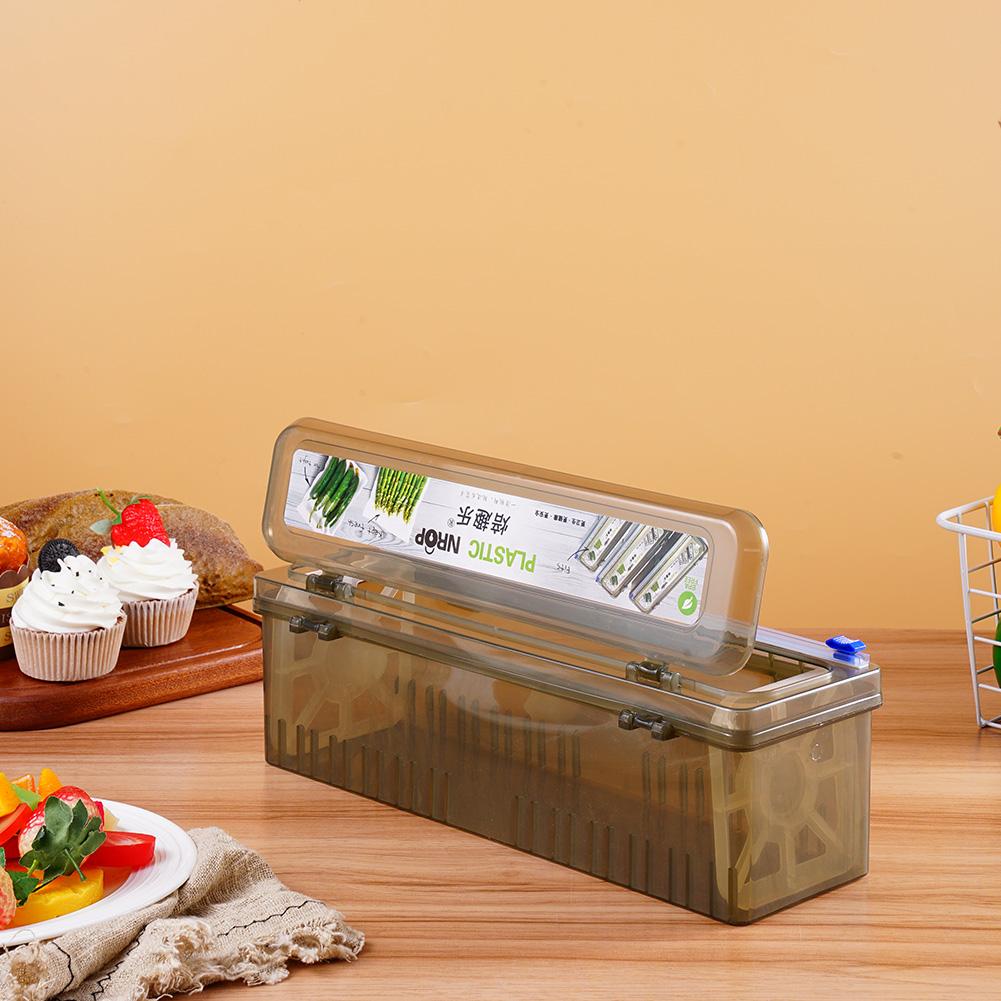 Kitchen Gadgets List - Dispensador de envoltura de plástico, cortador