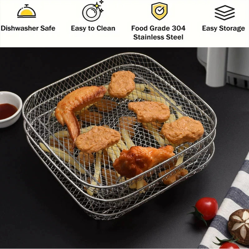 Rejilla para freidora de aire, - Air Fryer Accessories reseña y precio