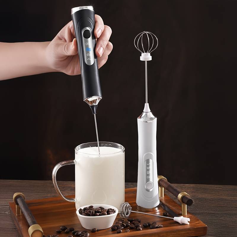 Espumador de Leche Eléctrico + - Kitchen Gadgets Products reseña y precio
