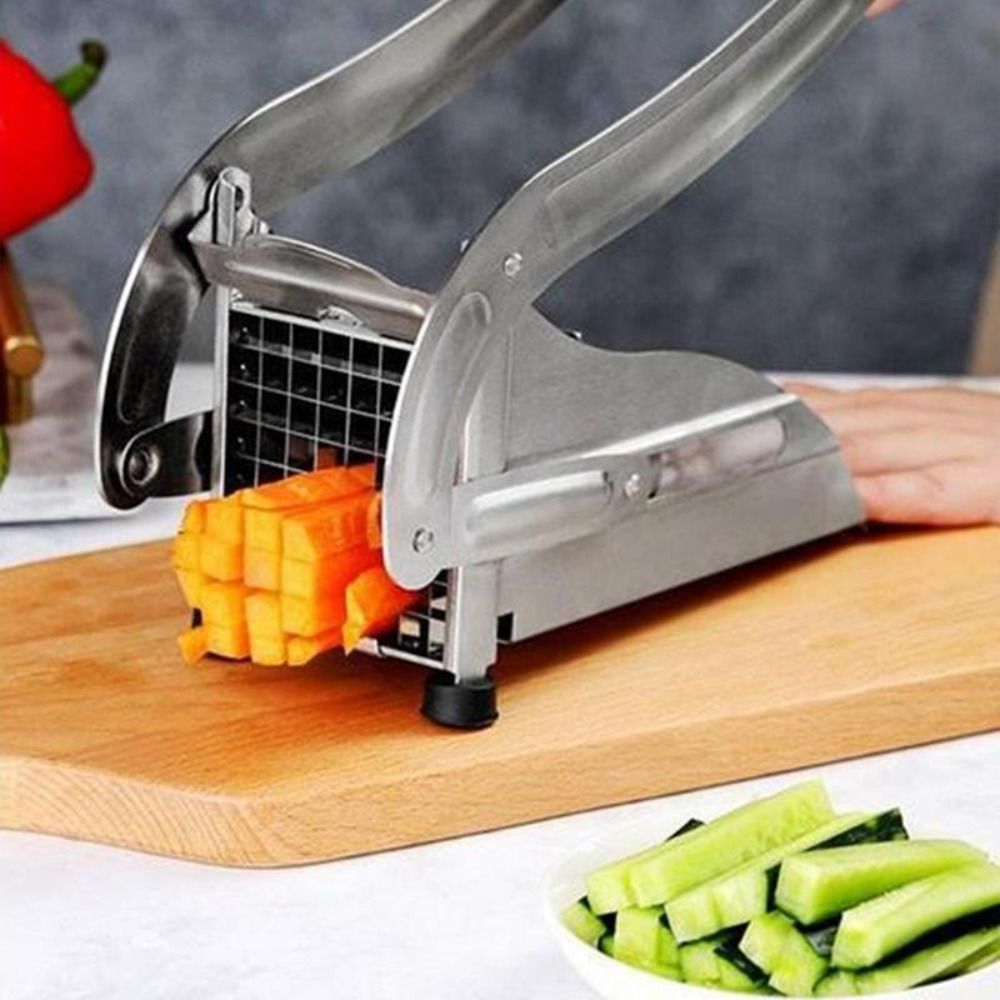 Cortador Manual de patatas fri - Kitchen Gadgets Machine reseña y precio
