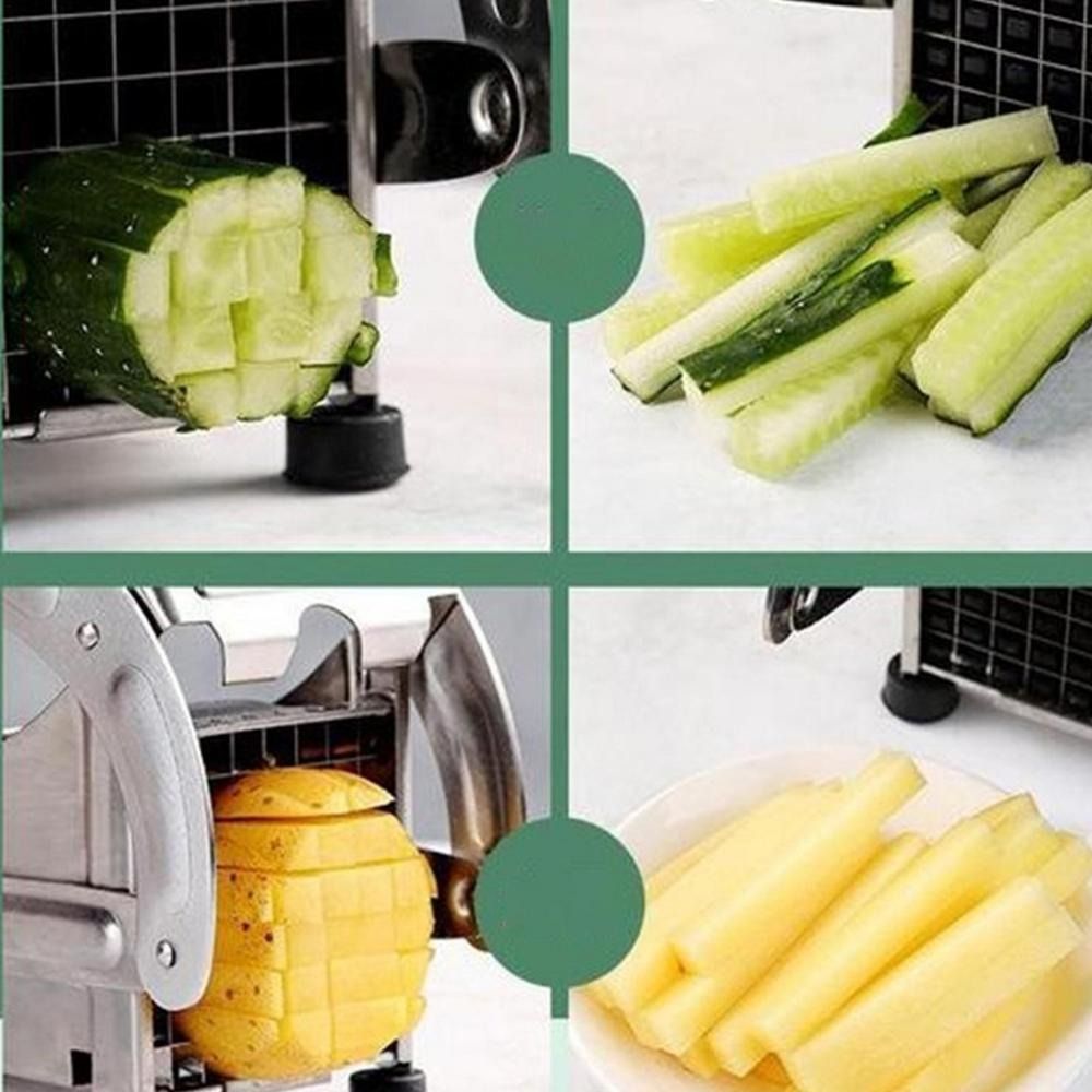 Cortador Manual de patatas fri - Kitchen Gadgets Machine reseña y precio