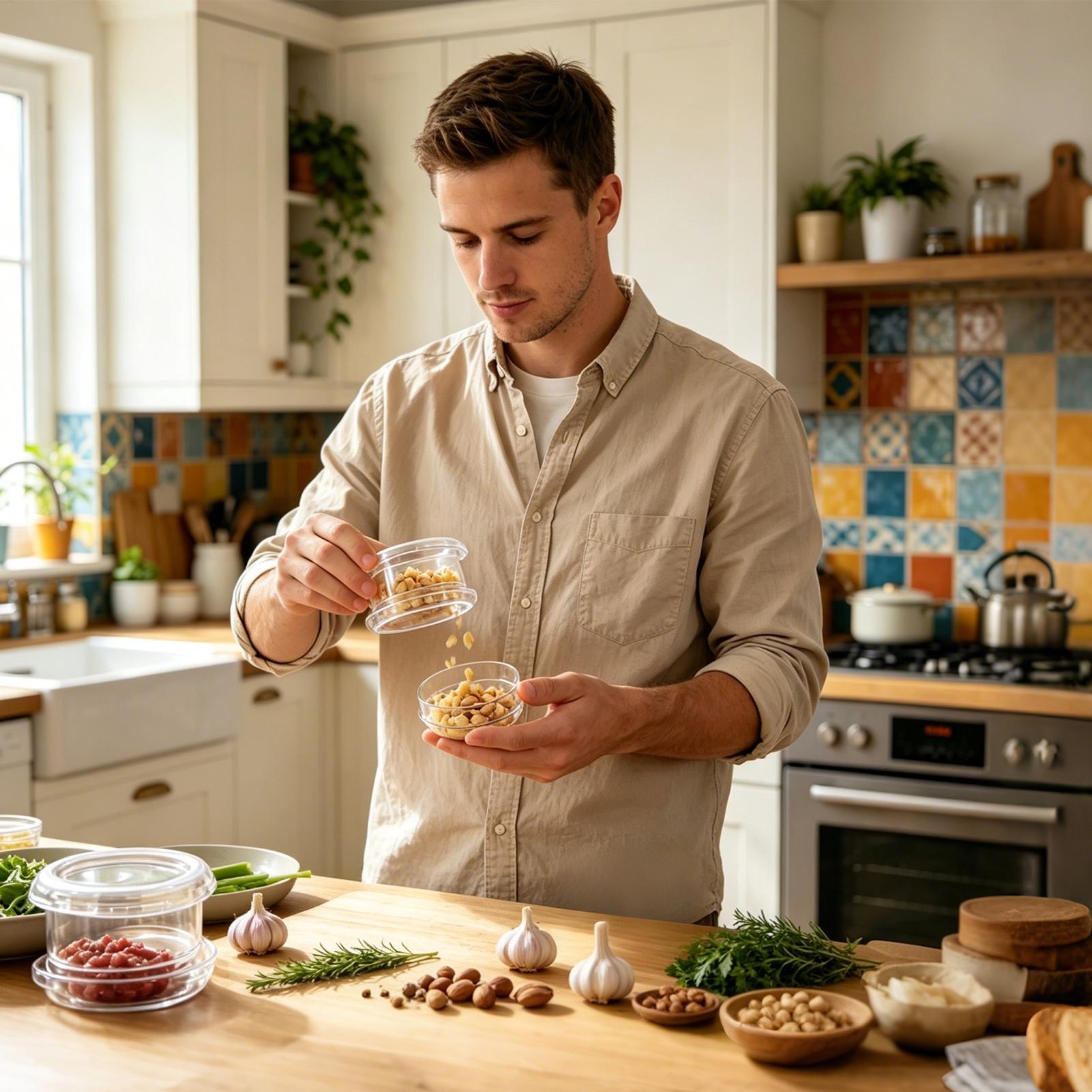 Triturador de ajo portátil man - Kitchen Gadgets Useful reseña y precio