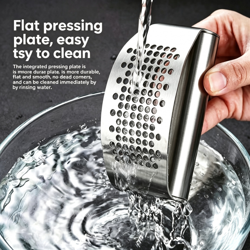 Prensa de Ajo Manual de Acero  - Kitchen Gadgets Useful reseña y precio