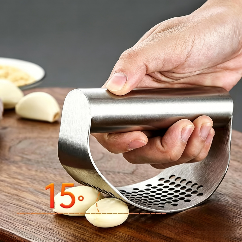 Prensa de Ajo Manual de Acero  - Kitchen Gadgets Useful reseña y precio