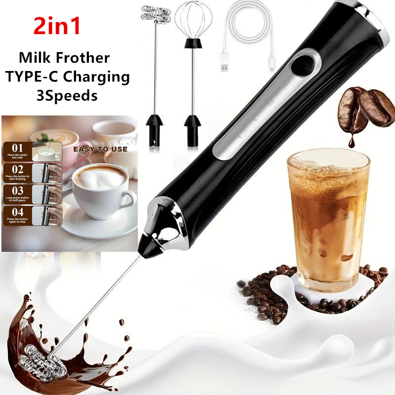 Espumador de leche eléctrico i - Kitchen Gadgets Products reseña y precio
