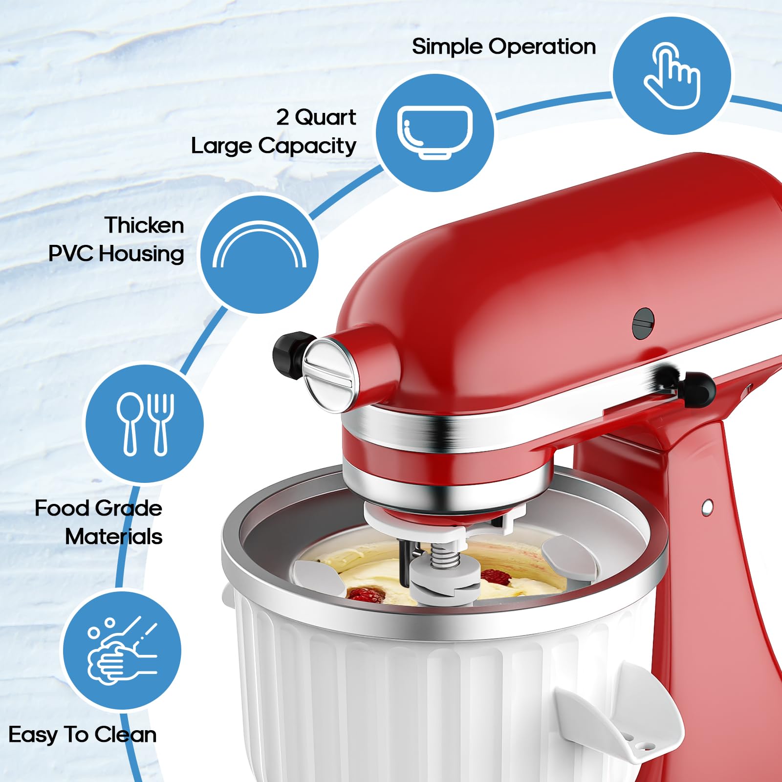 Accesorio para Hacer Helados d - Kitchen Gadgets Machine reseña y precio