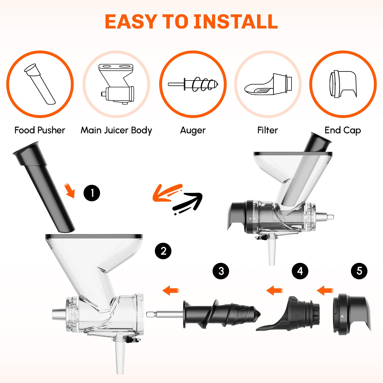 Accesorio de Exprimidor Mastic - Kitchen Gadgets Machine reseña y precio