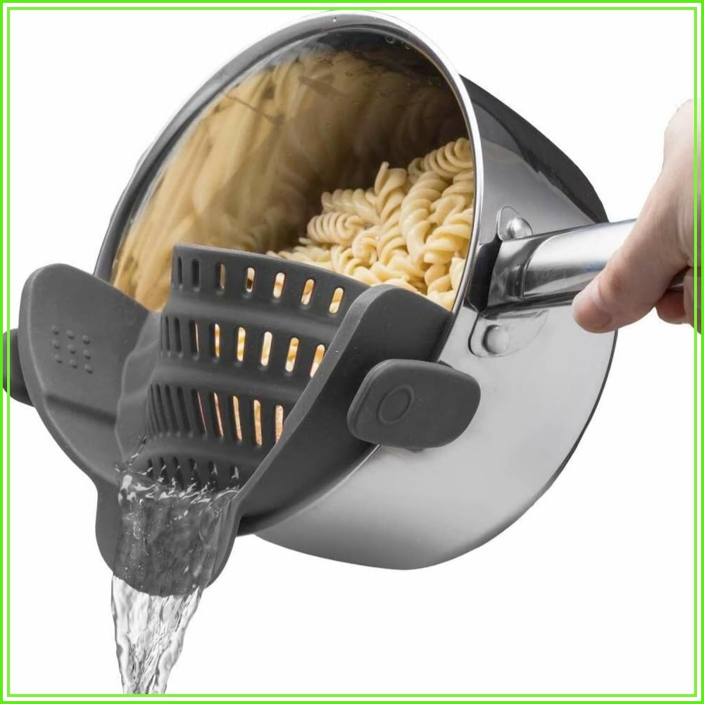 Colador de Pasta de Silicona c - Kitchen Gadgets Images reseña y precio